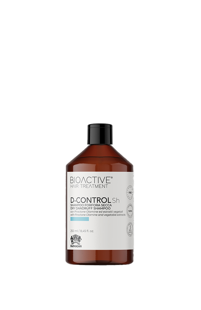 FARMAGAN Plaukų šampūnas nuo sausų pleiskanų BIOACTIVE HAIR TREATMENT DCONTROL Sh 250 ml.