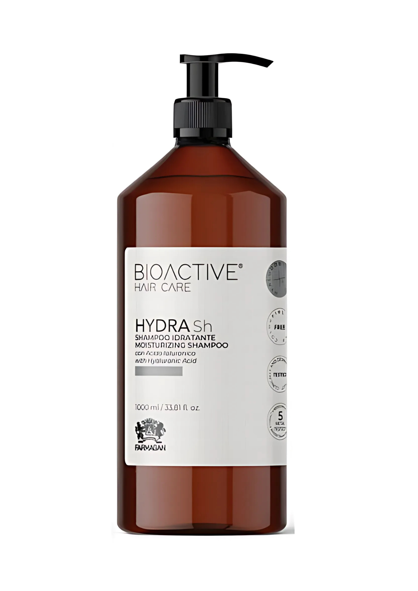 FARMAGAN Drėkinantis plaukų šampūnas BIOACTIVE HAIR CARE HYDRA SH 250 ml.