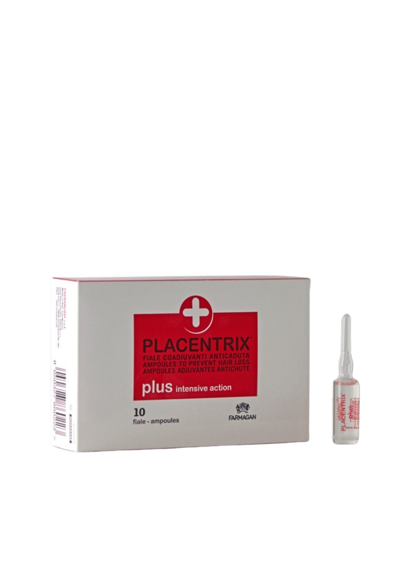 FARMAGAN Ampulės nuo plaukų slinkimo PLACENTRIX PLUS 10X10 ml.N