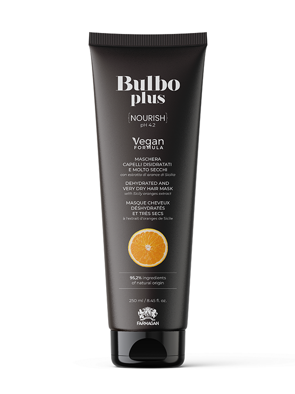FARMAGAN BULBO PLUS NOURISH PLAUKŲ KAUKĖ LABAI SAUSIEMS PLAUKAMS 250ML