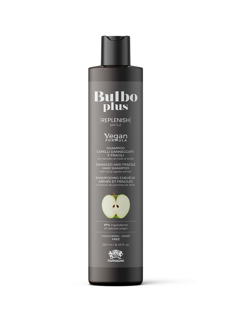 FARMAGAN BULBO PLUS NOURISH ŠAMPŪNAS LABAI SAUSIEMS PLAUKAMS 250ML