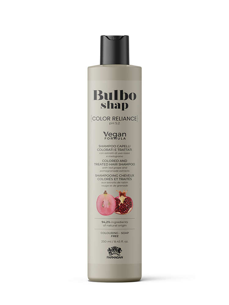 FARMAGAN BULBO SHAP COLOR ŠAMPŪNAS DAŽYTAM IR CHEMIŠKAI APDOROTAM PLAUKUI 250ml