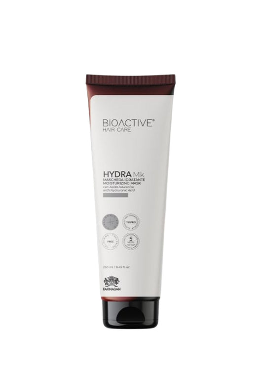 FARMAGAN Drėkinanti plaukų kaukė BIOACTIVE HAIR CARE HYDRA MK 250 ml.