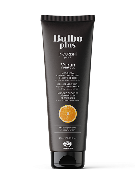 FARMAGAN BULBO PLUS NOURISH PLAUKŲ KAUKĖ LABAI SAUSIEMS PLAUKAMS 250ML