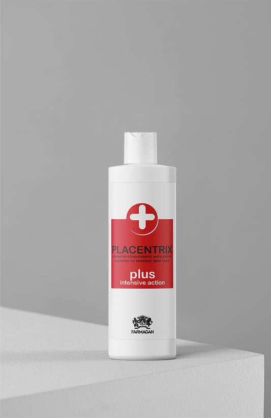 FARMAGAN Intensyvus šampūnas nuo plaukų slinkimo PLACENTRIX PLUS 250 ml.