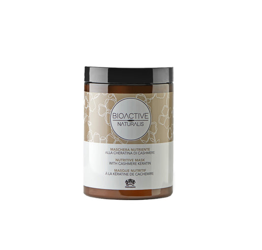 FARMAGAN Plaukų kaukė su kašmyro keratinu BIOACTIVE NATURALIS NUTRITIVE 230 ml.